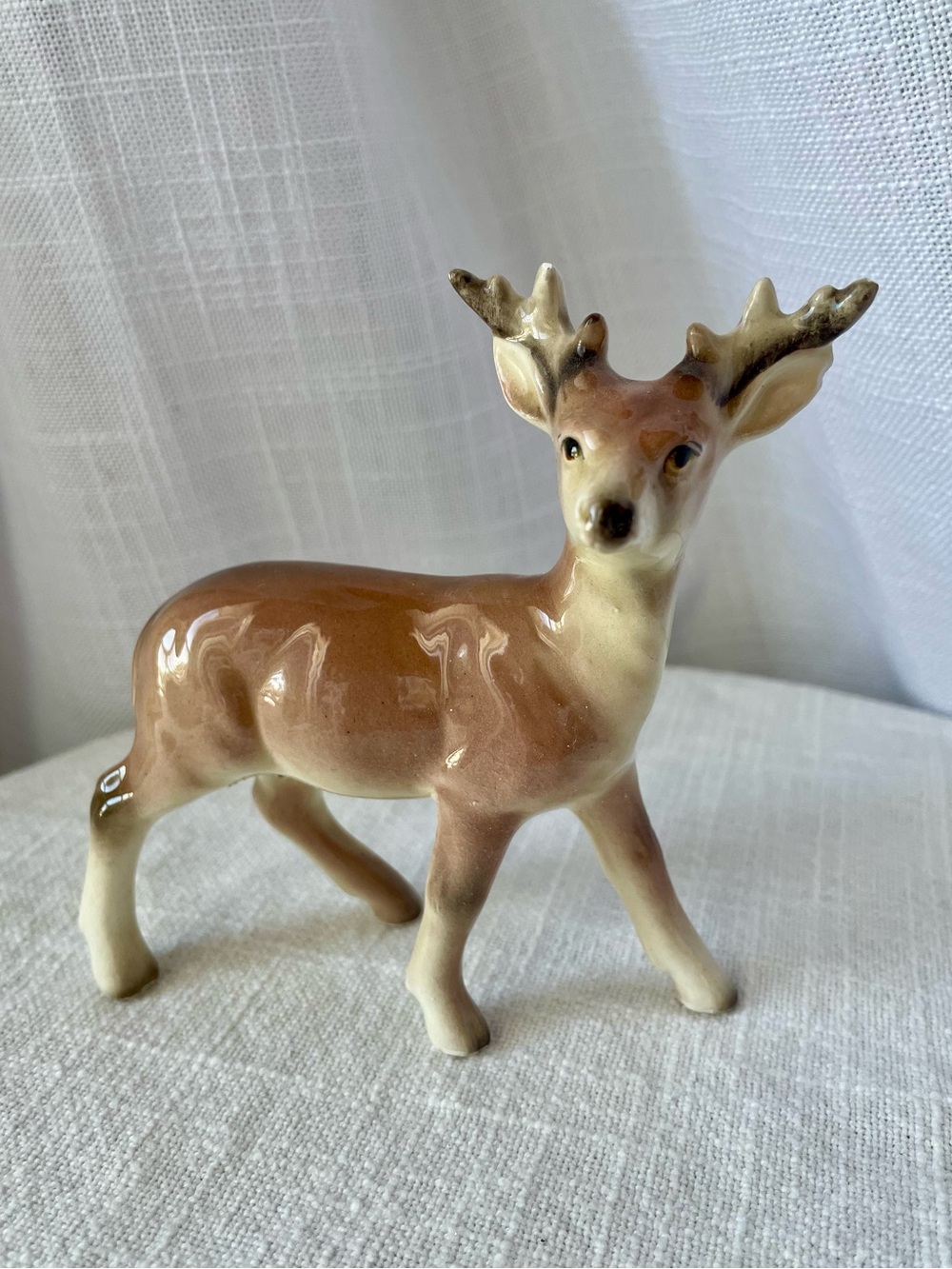 Vintage Bone China Deer Figurine